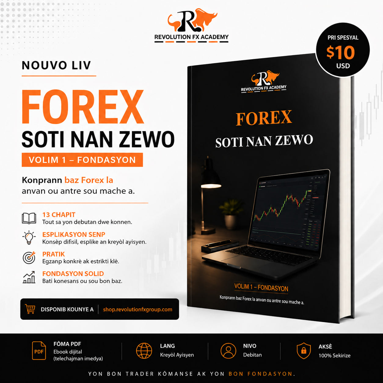 Forex Soti nan Zewo : Volim 1: Fondasyon